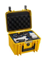 B&W Cases PP.66.Y.MINI4 camera drone case Hard case Yellow Polypropyle