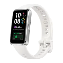 HUAWEI Band 10 /Wit/ Aluminium legering behuizing/ Touchscreen / Slaaptracker / Bluetooth / 14-dagen batterijduur / 5 ATM waterdicht / Compatibel met iOS en Android