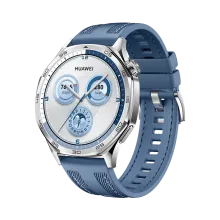 HUAWEI WATCH GT 5 46mm Blauw nylon band/ GPS / Bluetooth 5.2 / Compatibel met iOS en Android