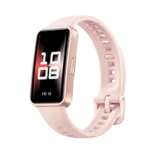 HUAWEI Band 9 / Charm Pink / Touchscreen / Slaaptracker / Bluetooth / 14-dagen batterijduur / 5 ATM waterdicht / Fluorelastomeer polsband / Compatibel met iOS en Android