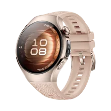 HUAWEI WATCH 5 42mm 904L Stainless Beige/ Multi-sensing X-TAP Technology/ Health MOT on Your Wrist/ Aerospace-grade Titanium/ Compatible with Android & iOS/ Up to 11-Day Battery Life