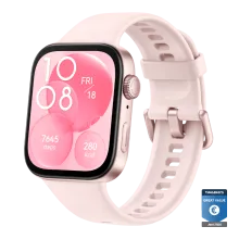 HUAWEI WATCH FIT 3 / Roze / Fluorelastomeer polsband / GPS / Bluetooth / Compatibel met iOS en Android