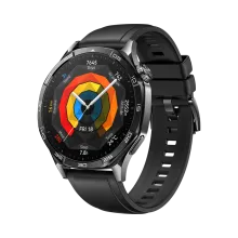 HUAWEI WATCH GT 5 46mm Zwart fluoroelastomeer band/ GPS / Bluetooth 5.2 / Compatibel met iOS en Android