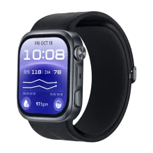 HUAWEI WATCH D3 Black/ Medical-Grade Blood Pressure Measurement/ Ambulatory Blood Pressure Monitoring/ Comfortable For All Day Wear/ Compatible with Android & iOS