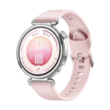 HUAWEI WATCH GT 7 41mm Pink/ EasyCross Fluoroelastomer Strap/ Up to 21 Days of Battery Life/ Advanced Skiing & Cycling Modes/ All-Round Health Tracking/ Compatible with Android & iOS