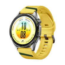 HUAWEI WATCH GT 7 46mm Yellow/ EasyCross Fluoroelastomer Strap/ Up to 21 Days of Battery Life/ Advanced Skiing & Cycling Modes/ All-Round Health Tracking/ Compatible with Android & iOS