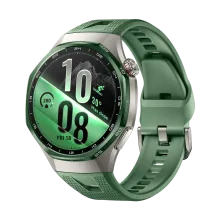 HUAWEI WATCH GT 7 Pro 46mm Titanium-Green/ EasyCross Fluoroelastomer Strap/ Up to 21 Days of Battery Life/ Advanced Skiing & Cycling Modes/ All-Round Health Tracking/ Compatible with Android & iOS