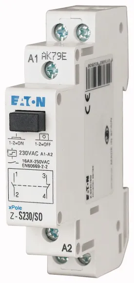 Eaton Z-S230/SO electrical relay White