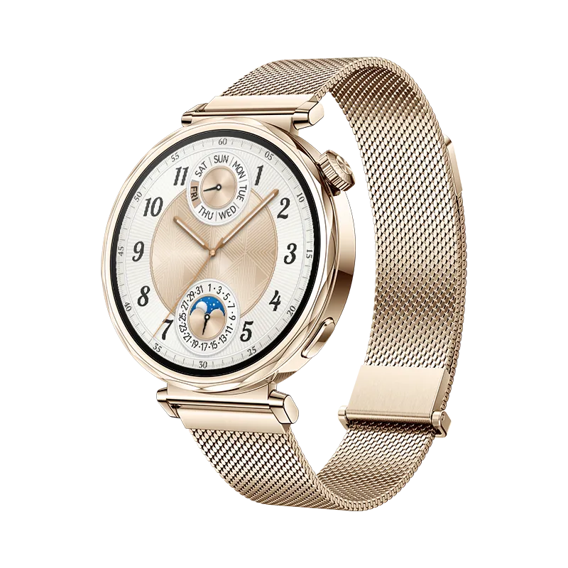 HUAWEI WATCH GT 5 41MM Gold Milanese / Up to 2-week Battery life/ All-New running and cycling experience / Sleep monitoring / Bluetooth Call / Water resistance / GPS HUAWEI WATCH GT 5 41MM Gold Milanese / Up to 2-week Battery life/ All-New running and cycling experience / Sleep monitoring / Bluetooth Call / Water resistance / GPS