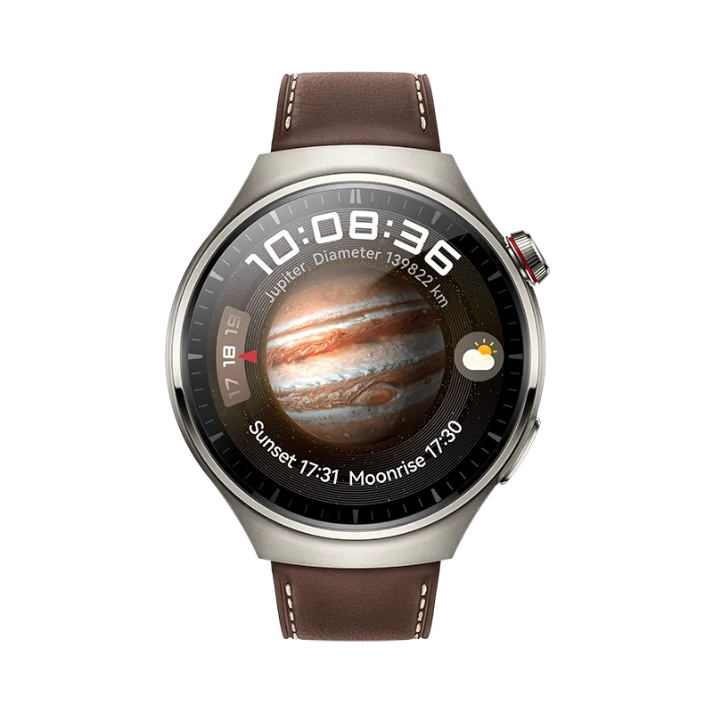 HUAWEI WATCH 4 Pro LTE 2GB+32GB Titanium Case Dark Brown Leather Strap HUAWEI WATCH 4 Pro LTE 2GB+32GB Titanium Case Dark Brown Leather Strap