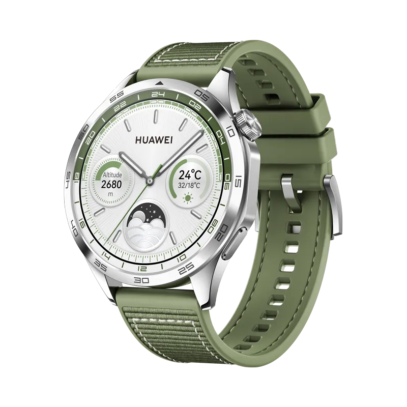 HUAWEI WATCH GT 4 Green Woven Strap 46mm