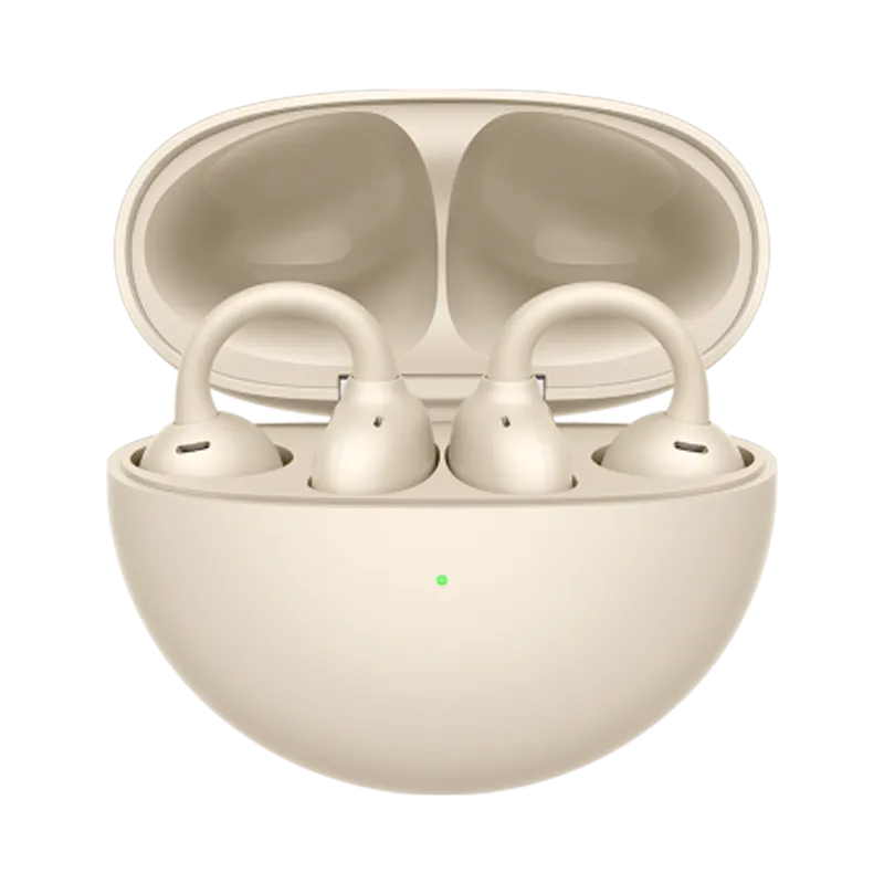 HUAWEI FreeClip met Draadloos oplaadbare case Beige