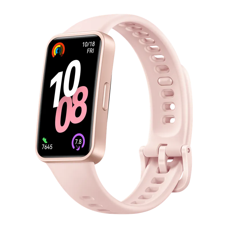 HUAWEI Band 10 / Roze / Duurzame polymeren behuizing/ Touchscreen / Slaaptracker / Bluetooth / 14-dagen batterijduur / 5 ATM waterdicht / Compatibel met iOS en Android