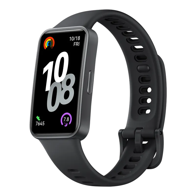 HUAWEI Band 10 / Zwart /Duurzame polymeren behuizing/ Touchscreen / Slaaptracker / Bluetooth / 14-dagen batterijduur / 5 ATM waterdicht /Compatibel met iOS en Android