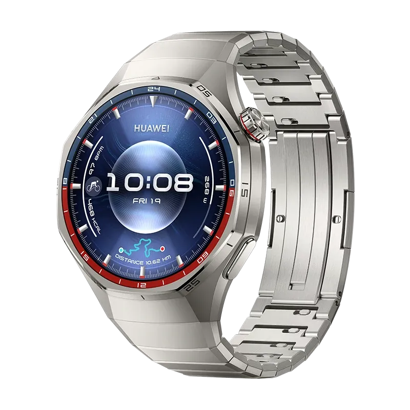 HUAWEI WATCH GT 6 Pro 46mm Titanium-Silver/ Titanium Alloy Strap/ Up to 21-Day Battery Life/ Super-Accurate GPS/ Pro-Level Sports/ Compatible with Android & iOS