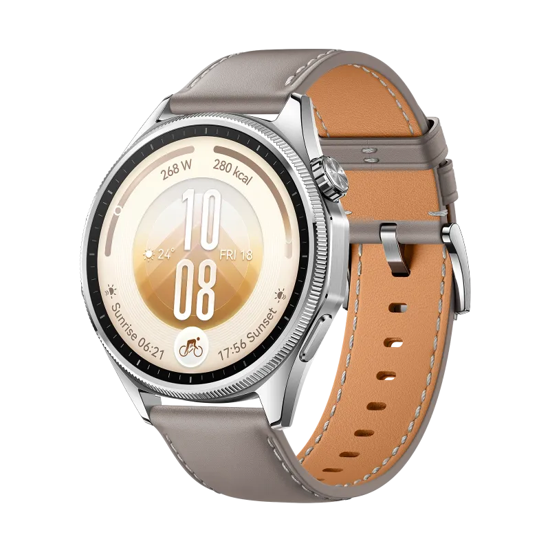 HUAWEI WATCH GT 7 46mm Grey/ EasyCross Fluoroelastomer Strap/ Up to 21 Days of Battery Life/ Advanced Skiing & Cycling Modes/ All-Round Health Tracking/ Compatible with Android & iOS
